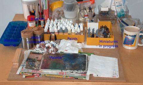 Painting station