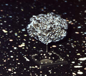 Styrofoam asteroid